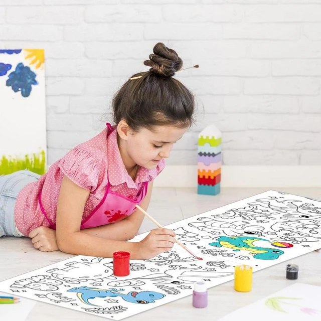 Rollo Creativo Infantil para Colorear 3 Metros